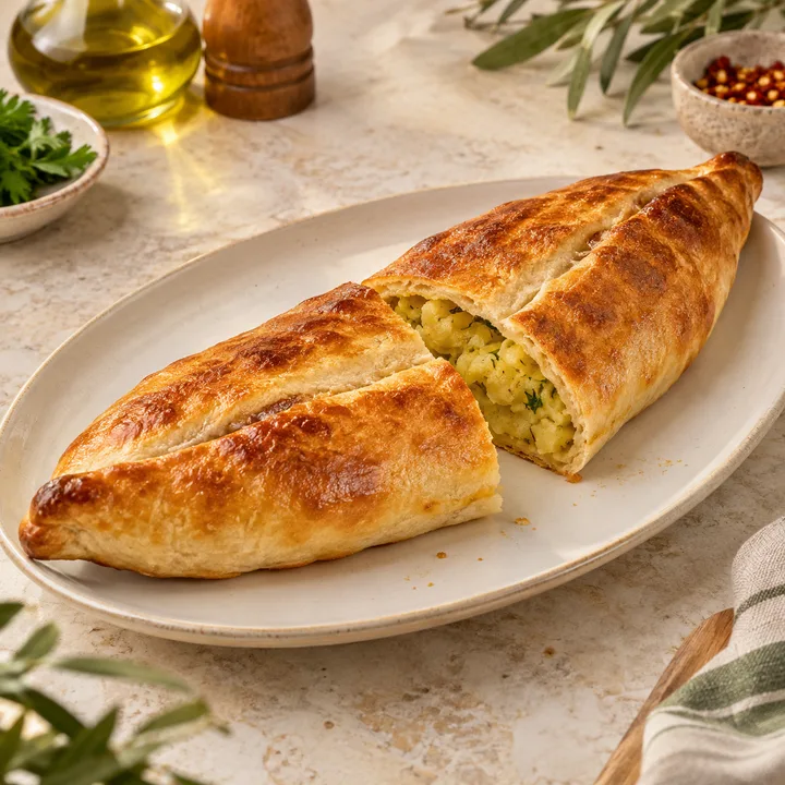 Patatesli Kır Pidesi için temsili görsel